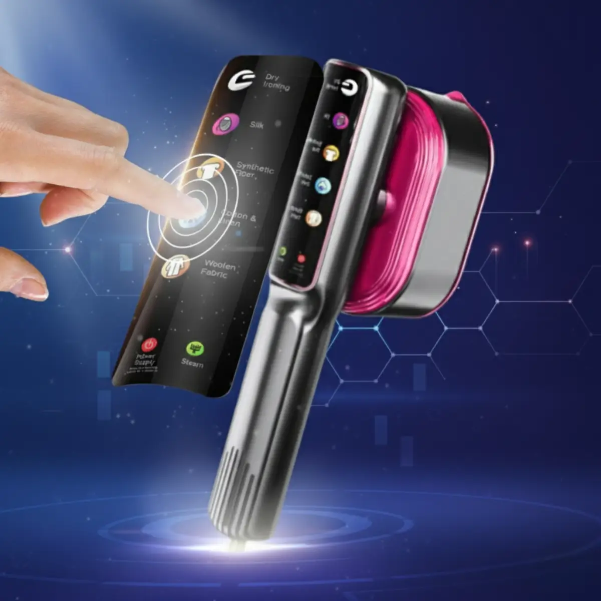 Ironix Okos Gőzölős Vasaló, SteamSense Touch™