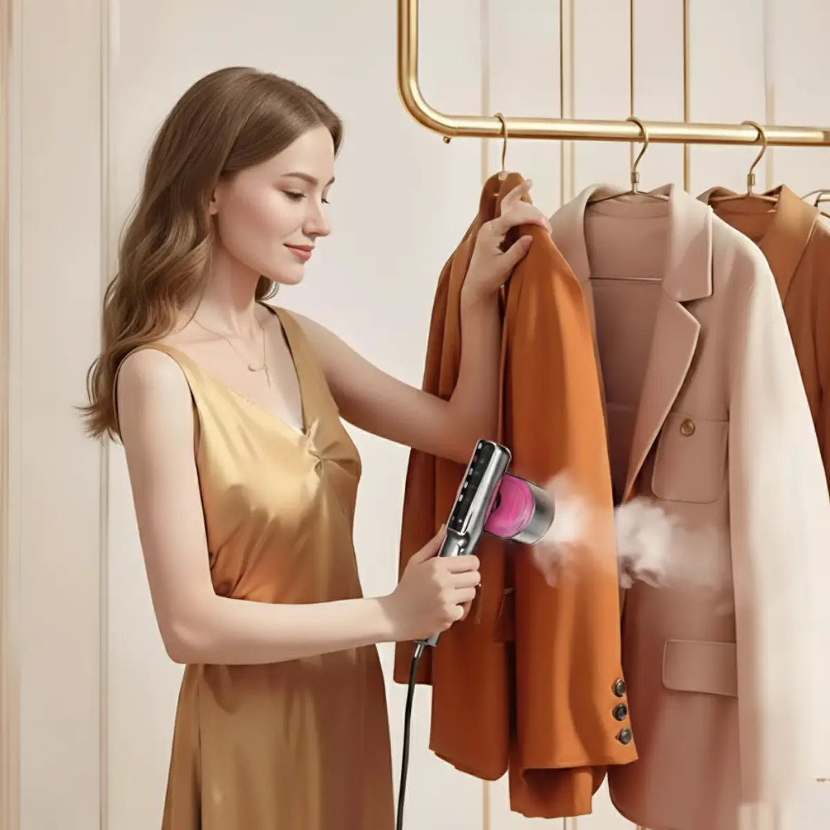 Ironix Okos Gőzölős Vasaló, Vasalódeszka nélkül is használható